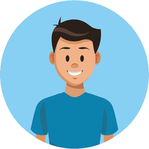 Clipart of man smiling